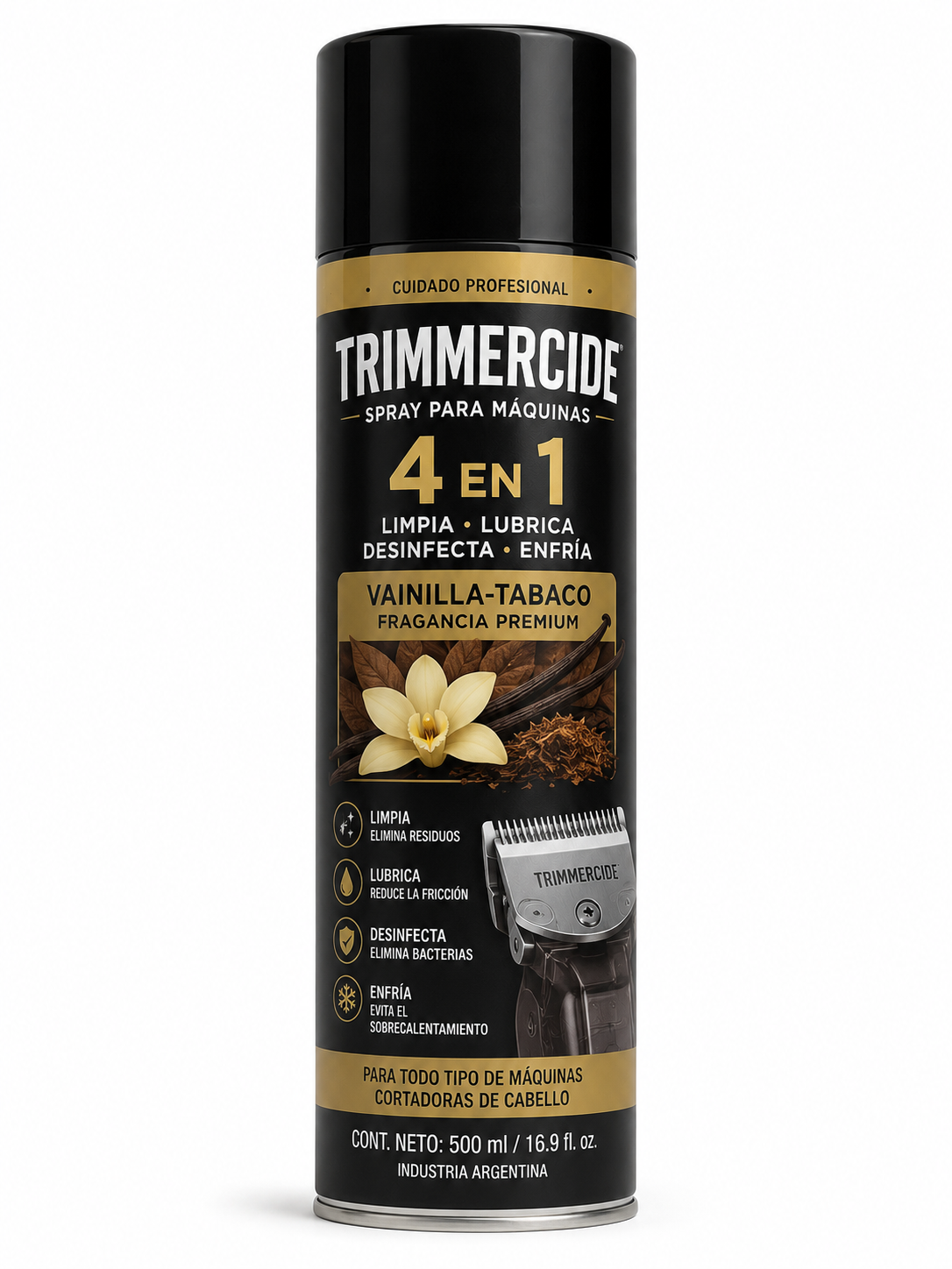 Spray para maquinas 4 en 1