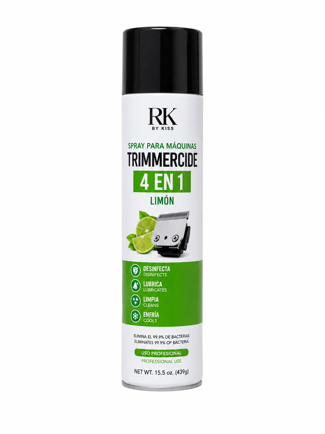 Spray para maquinas 4 en 1 Limon