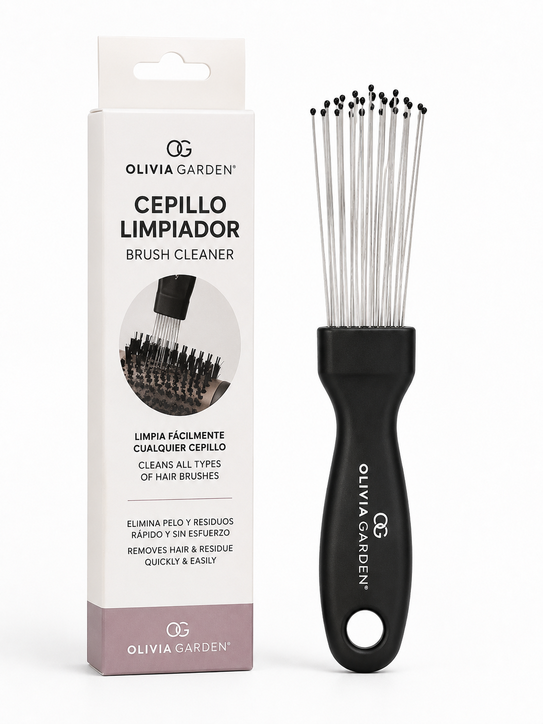 Cepillo Limpiador Olivia Garden