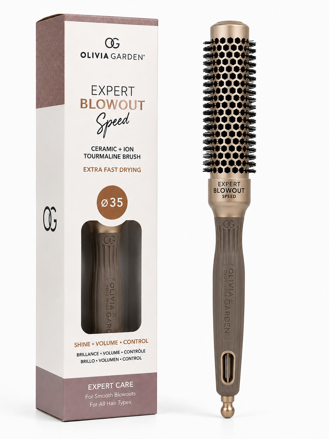 Cepillo Olivia Garden Expert blowout speed 35