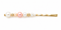 9 CMS.BOBBY PIN WITH ASSORTED PEARLS