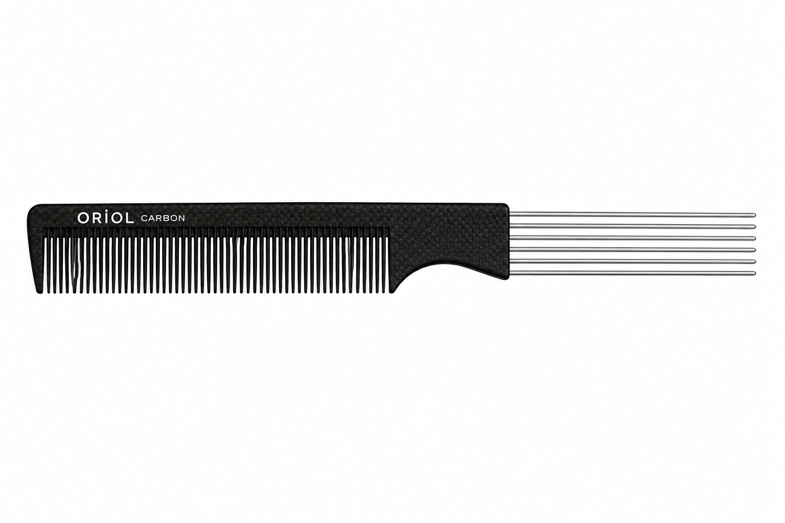PROFESSIONAL CARBON COMB WITH METAL PICK
