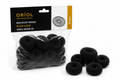 BUN STUFF ROUND, BLACK 4,5CM