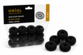 BUN STUFF ROUND, BLACK 3,5CM