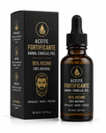 Aceite Fortificante Barba, Cabello, Piel (95% Rici