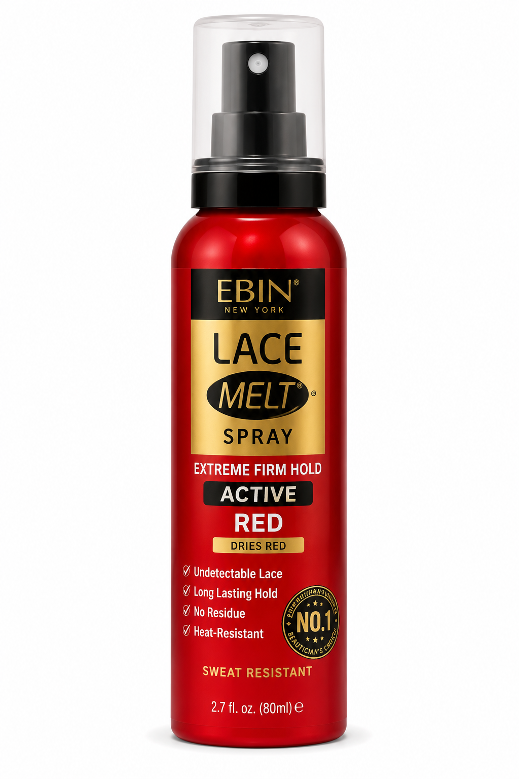 Ebin Lace Melt Spray Active Red