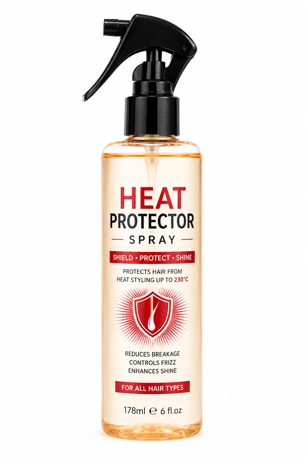 Heat protector spray