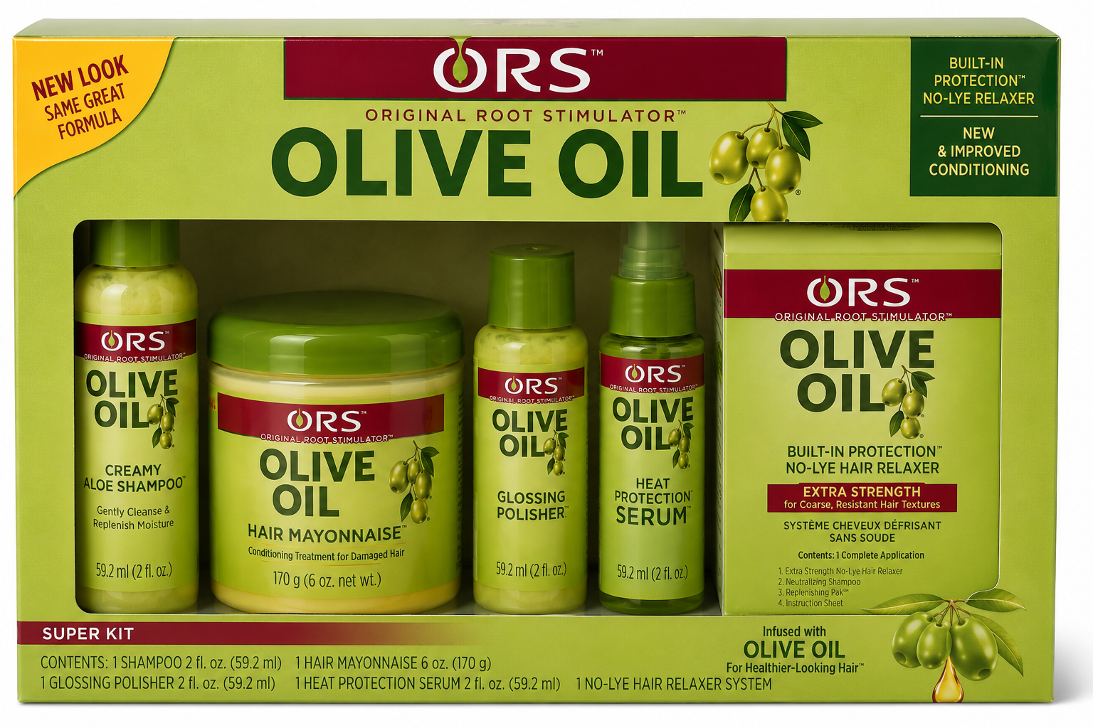 ORS Olive Oil Kit Super relaxer