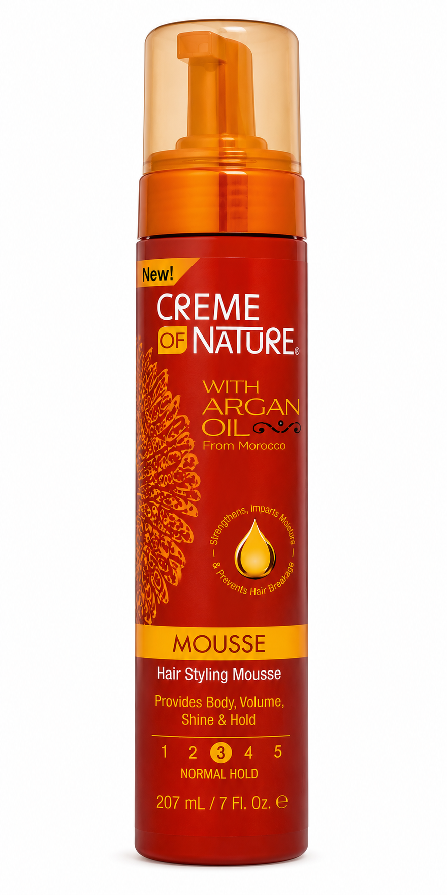 Cream of nature Mousse with Argan Oil