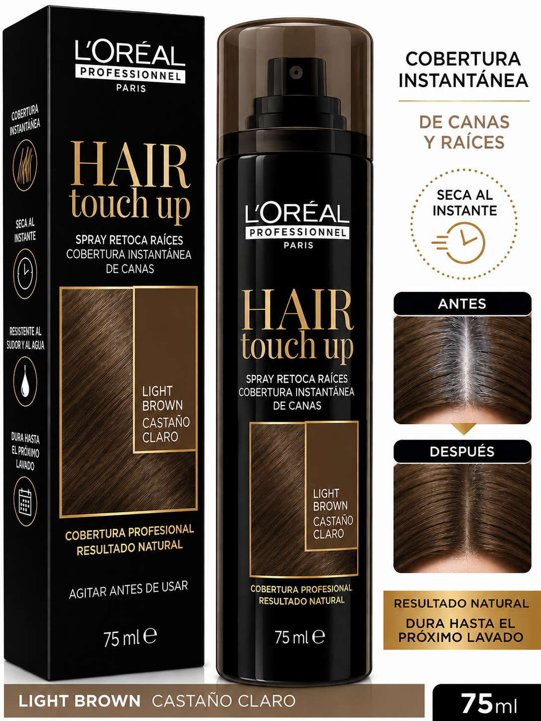 Hair Touch  Up Light  brown