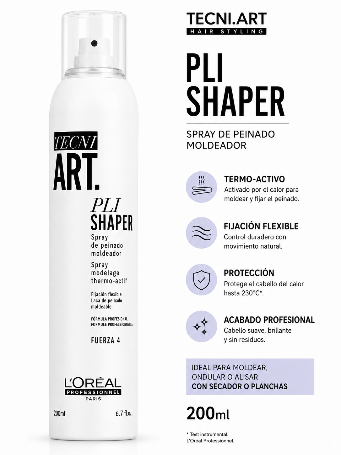 PLI SHAPER Holding spray