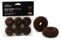 Bun Stuff Round Brown 6,5cm