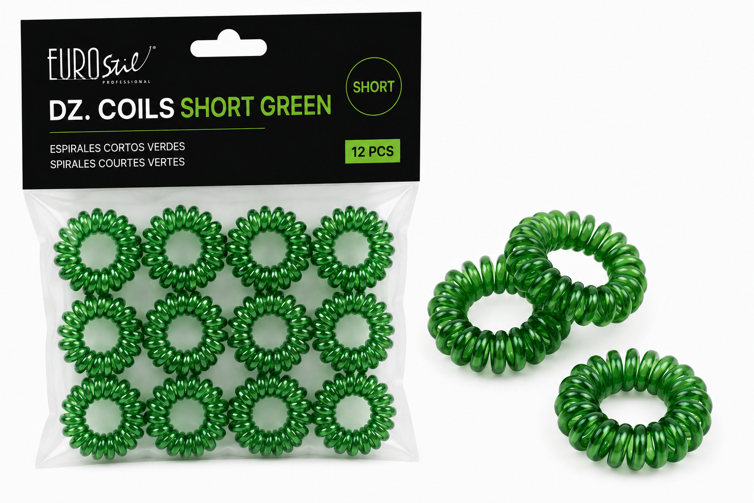 DZ. COILS SHORT GREEN