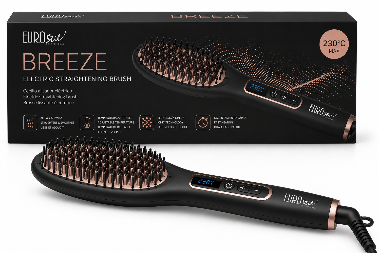 Breeze Electric Straigthening Brush