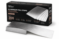 BOX OF 300 STRIPS OF DEGRADED ALUMINIUM FOIL