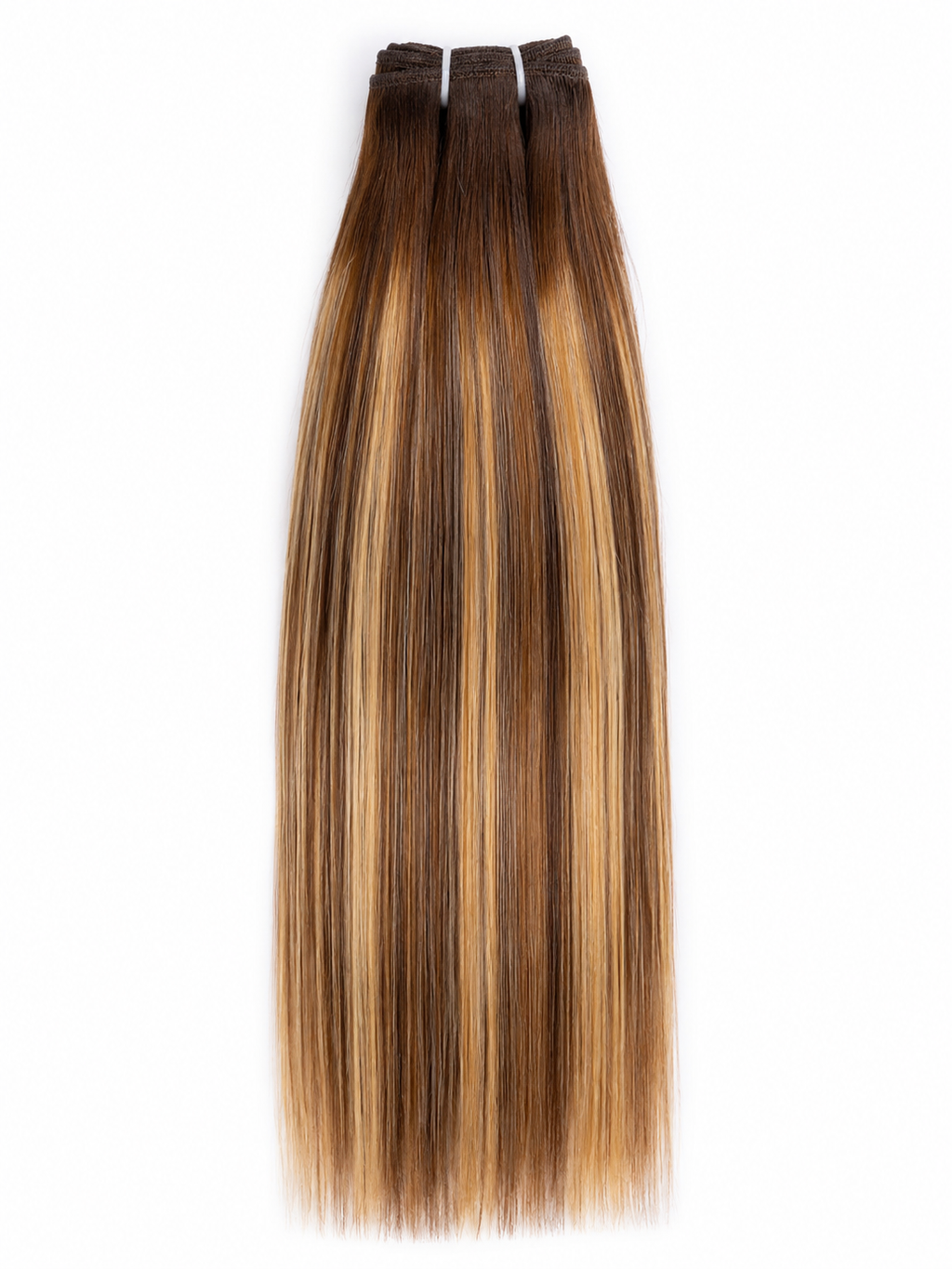 Double Drawn Colored Straight Hair Bundles