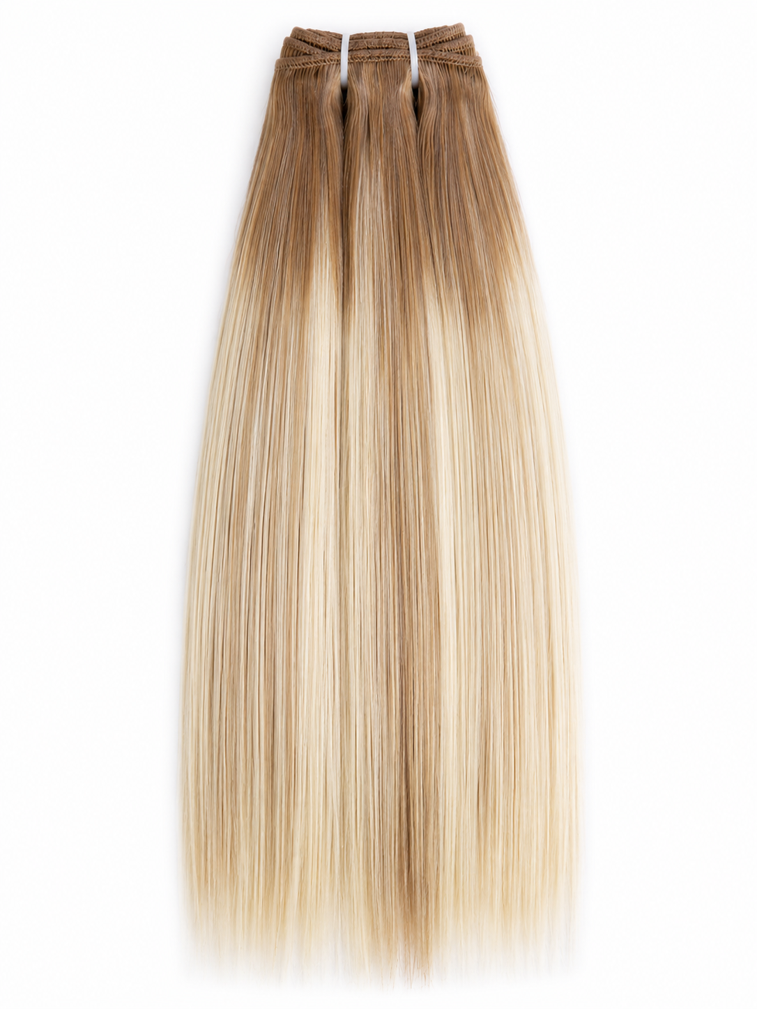 Double Drawn Colored Straight Hair Bundles