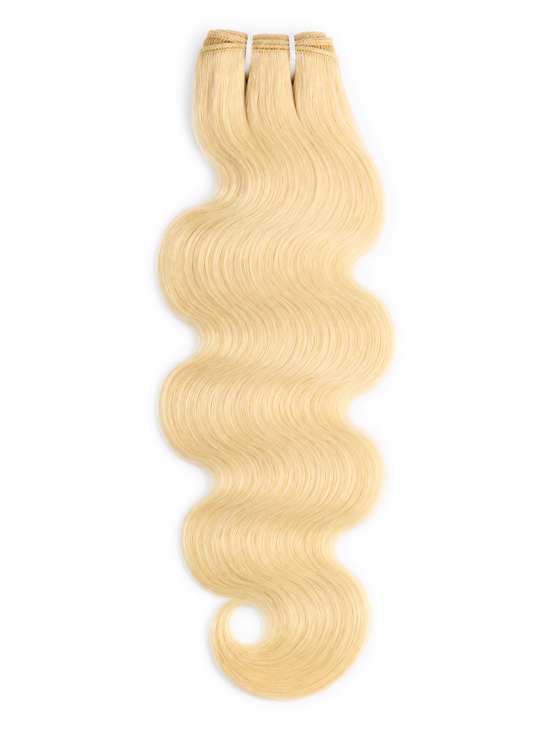 Double Drawn Straight/ Body Wave Human Hair Bundle – Color 613