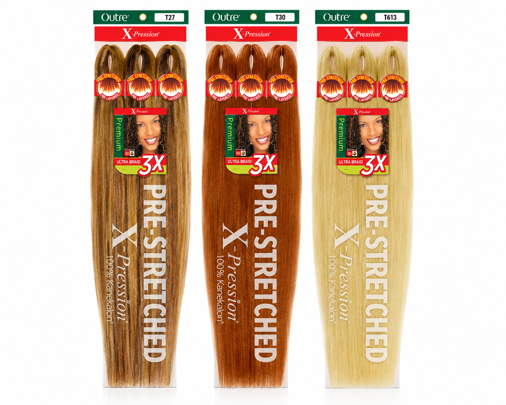 X-Pression Pre-Stretched Braiding Hair