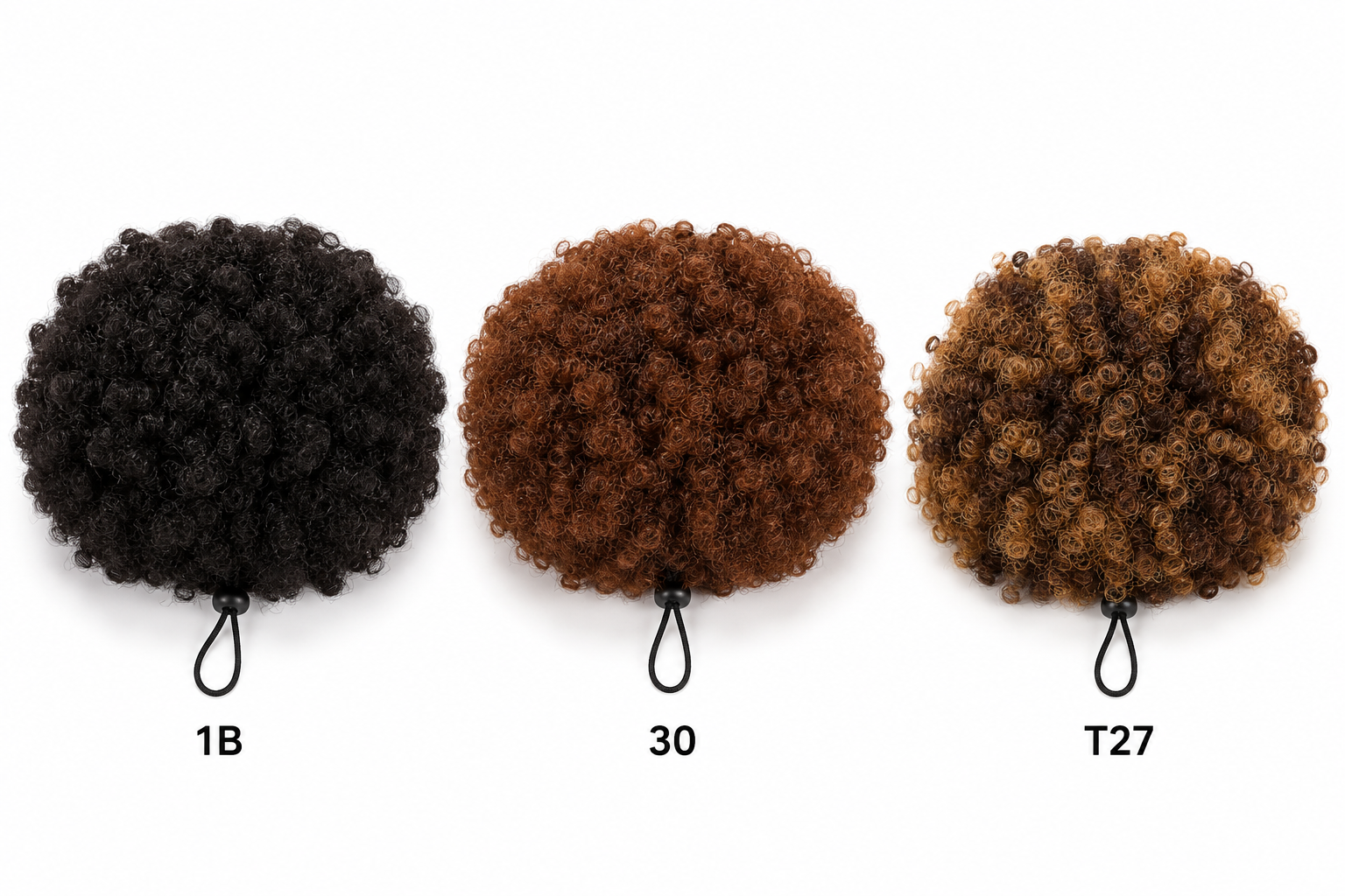 Afro Puff Bun Chignon