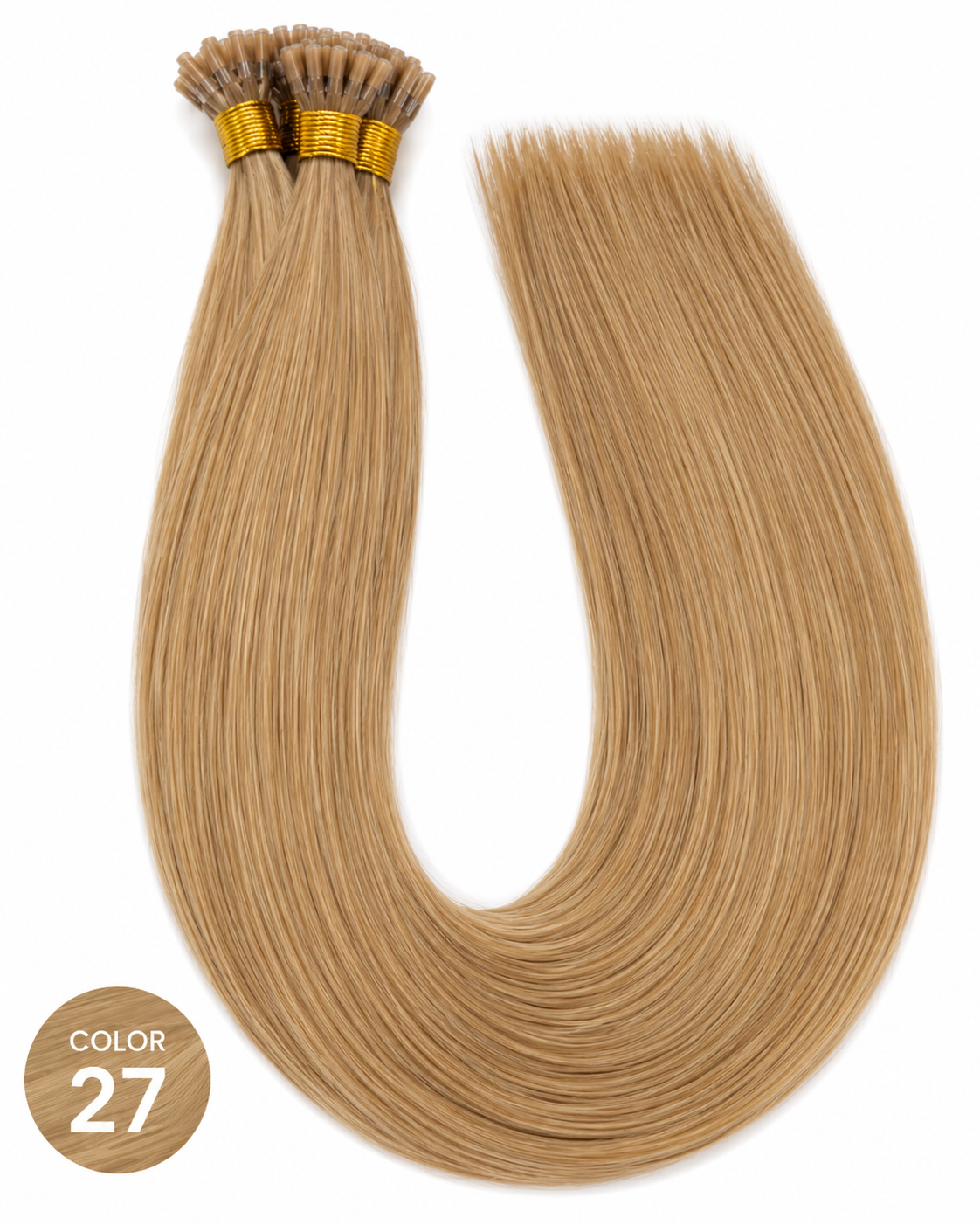 K-Tip Straight Hair Extensions