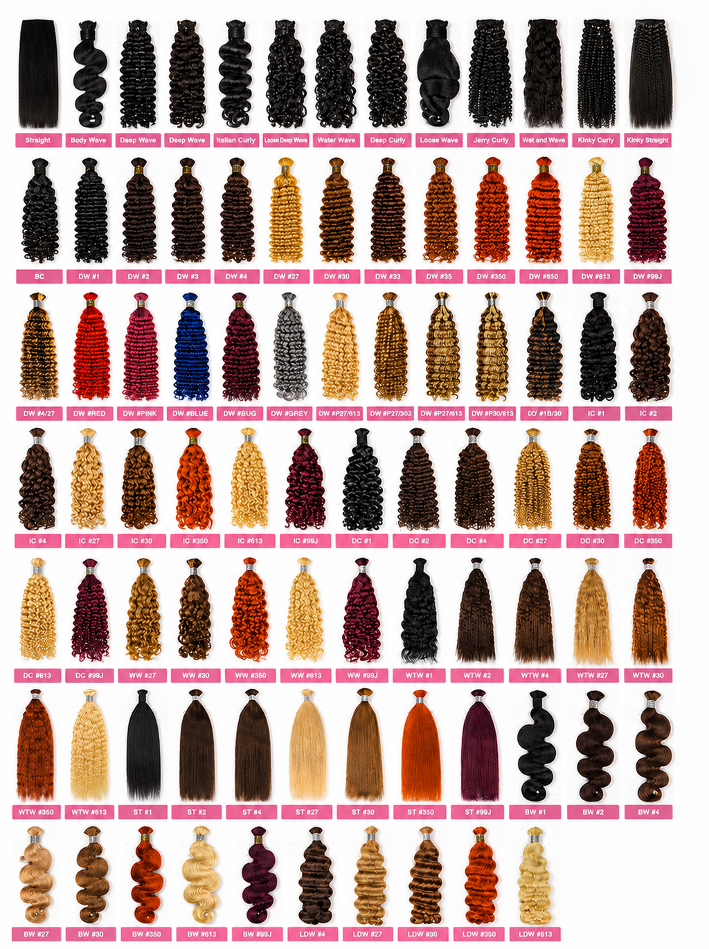 Human Hair Bulk for Braiding – 100% Human Hair