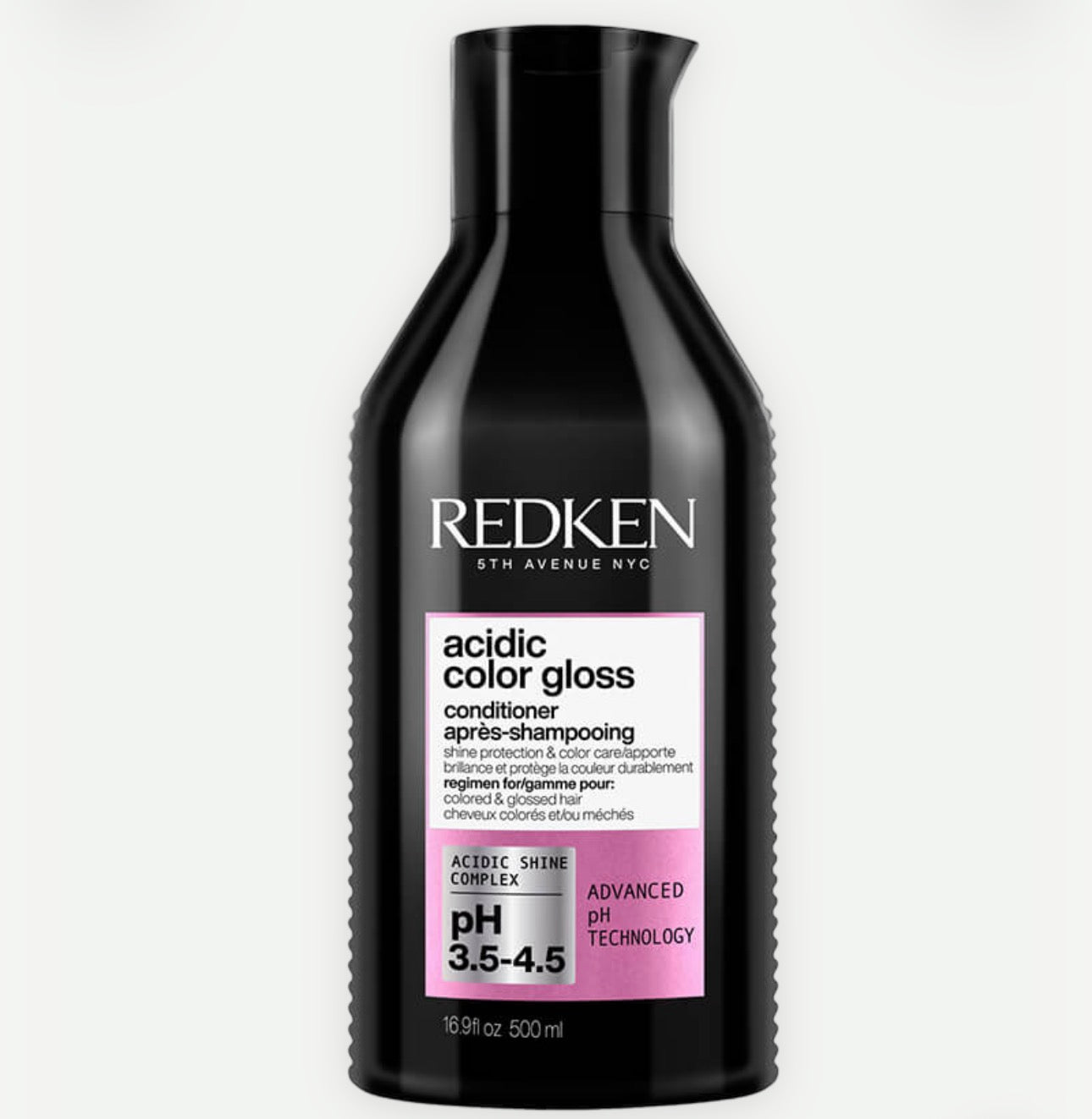 Acidic color gloss conditioner