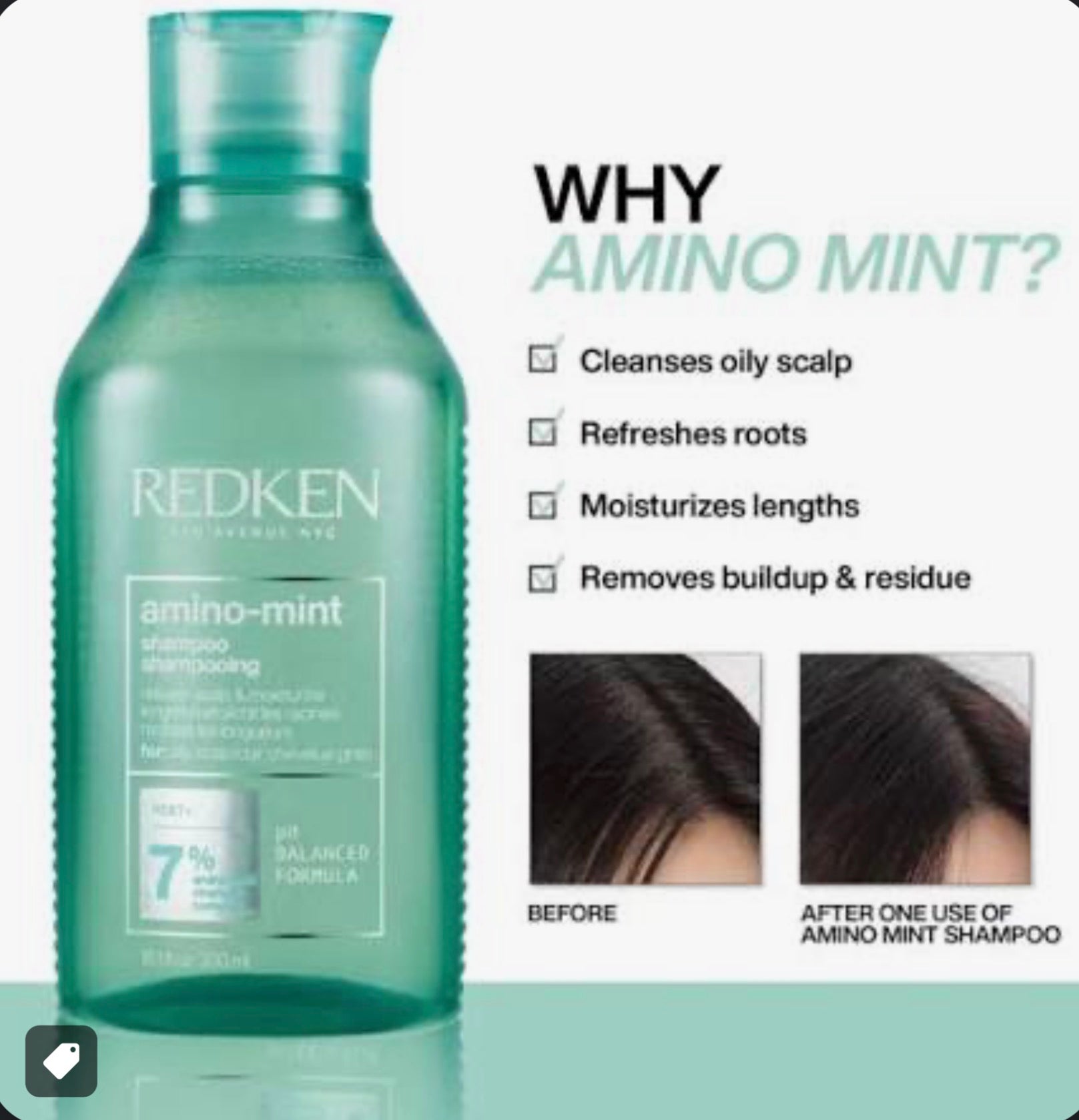 Rdk amino mint shampoo 300ml