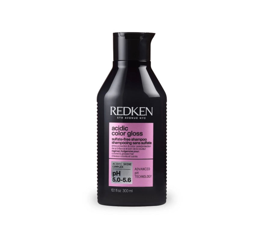 Acidic color gloss,  color shampoo