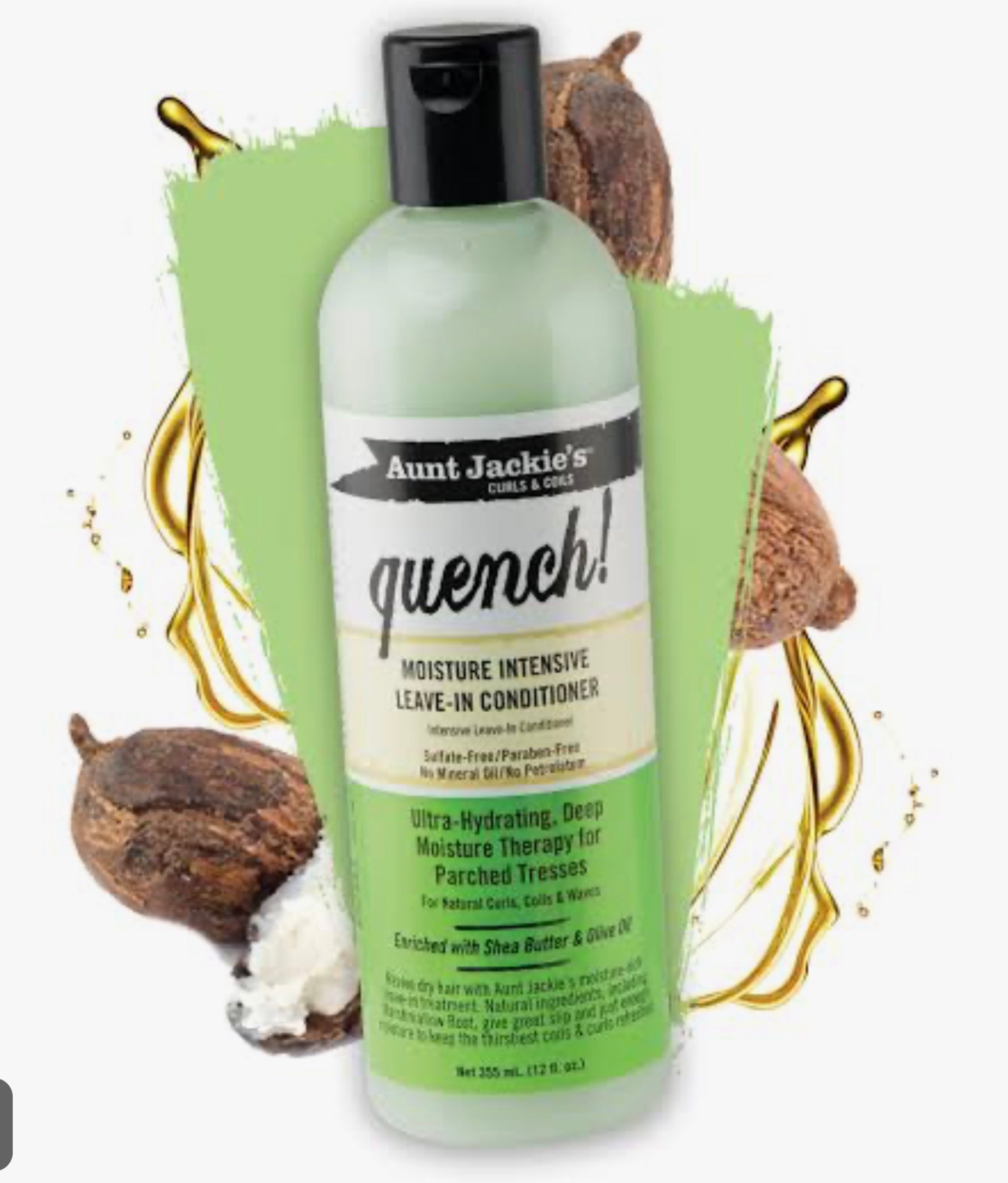 Quench moisture intensive leave-in conditioner