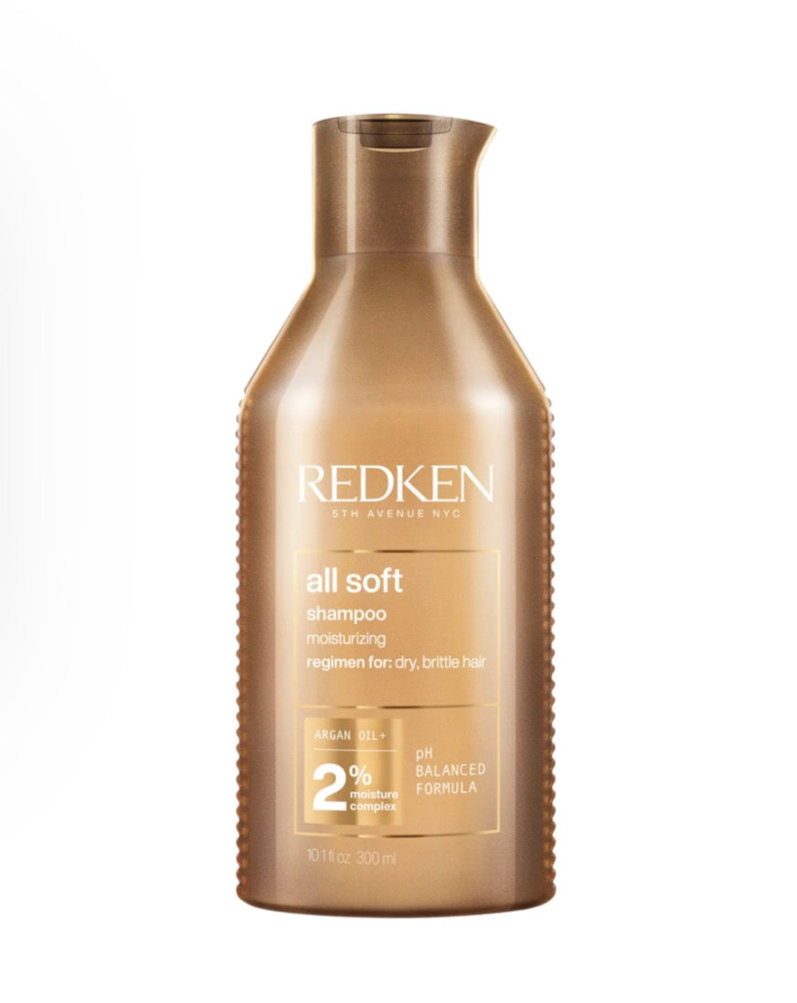 All Soft Shampoo 2%, argan oil