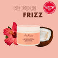 Shea Moisture Coconut & Hibiscus Curl Enhancing Smoothie silk protein