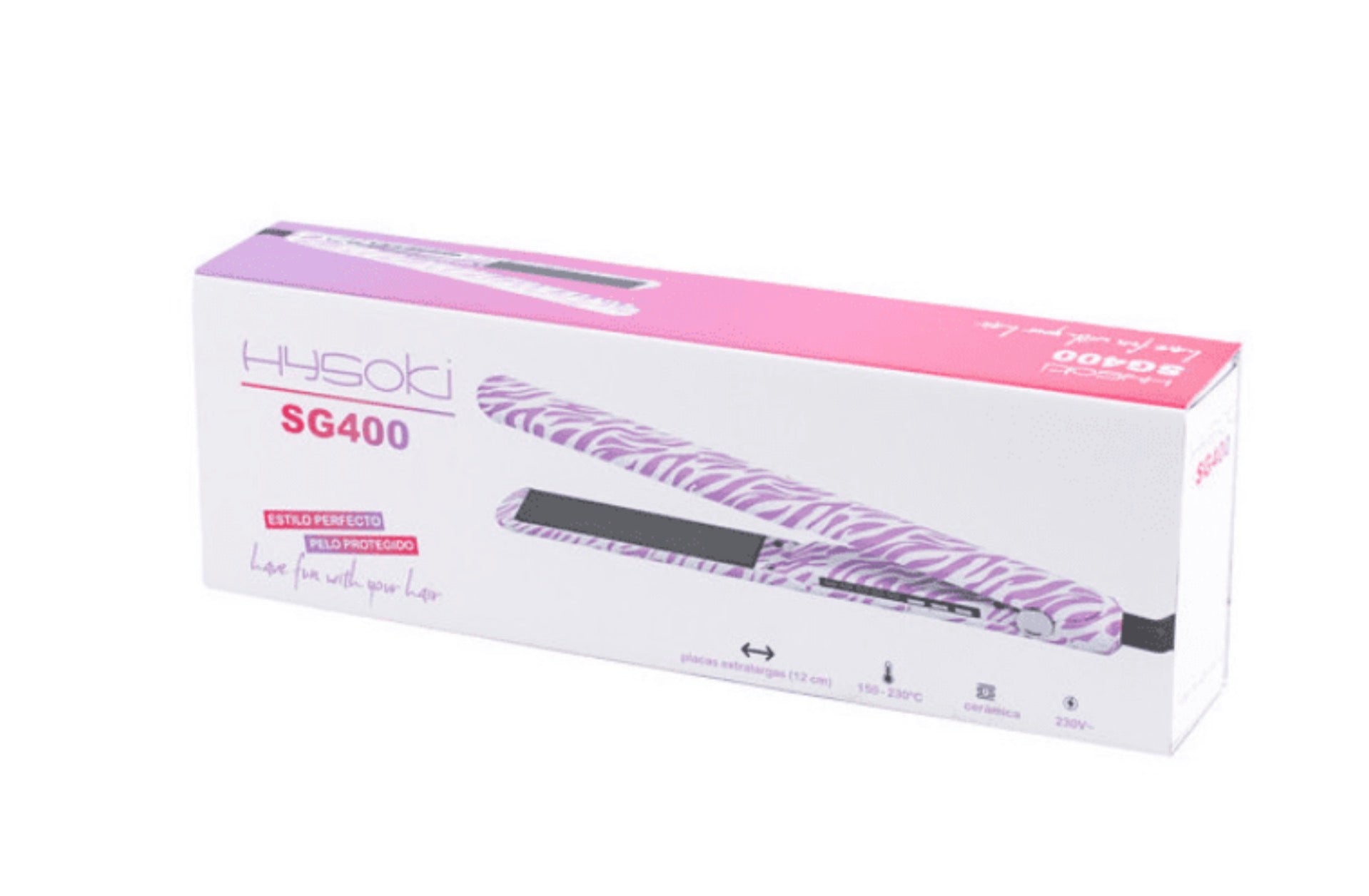 Plancha Hysoki Sg 400 Zebra Rosa