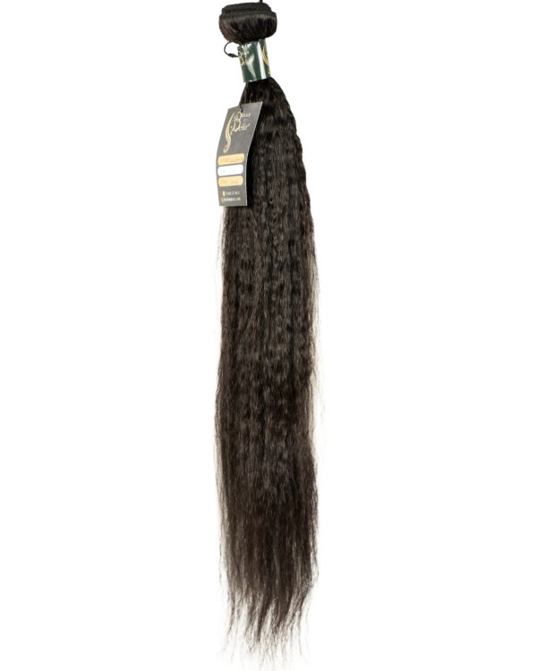 kinky straight human bundles. 100g, raw hair 100%